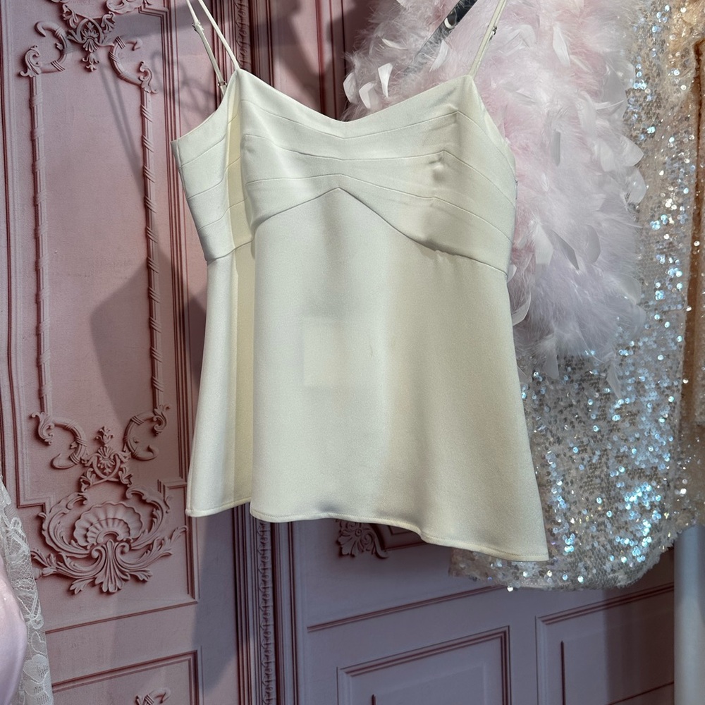 Elegant Cream Camisole Top